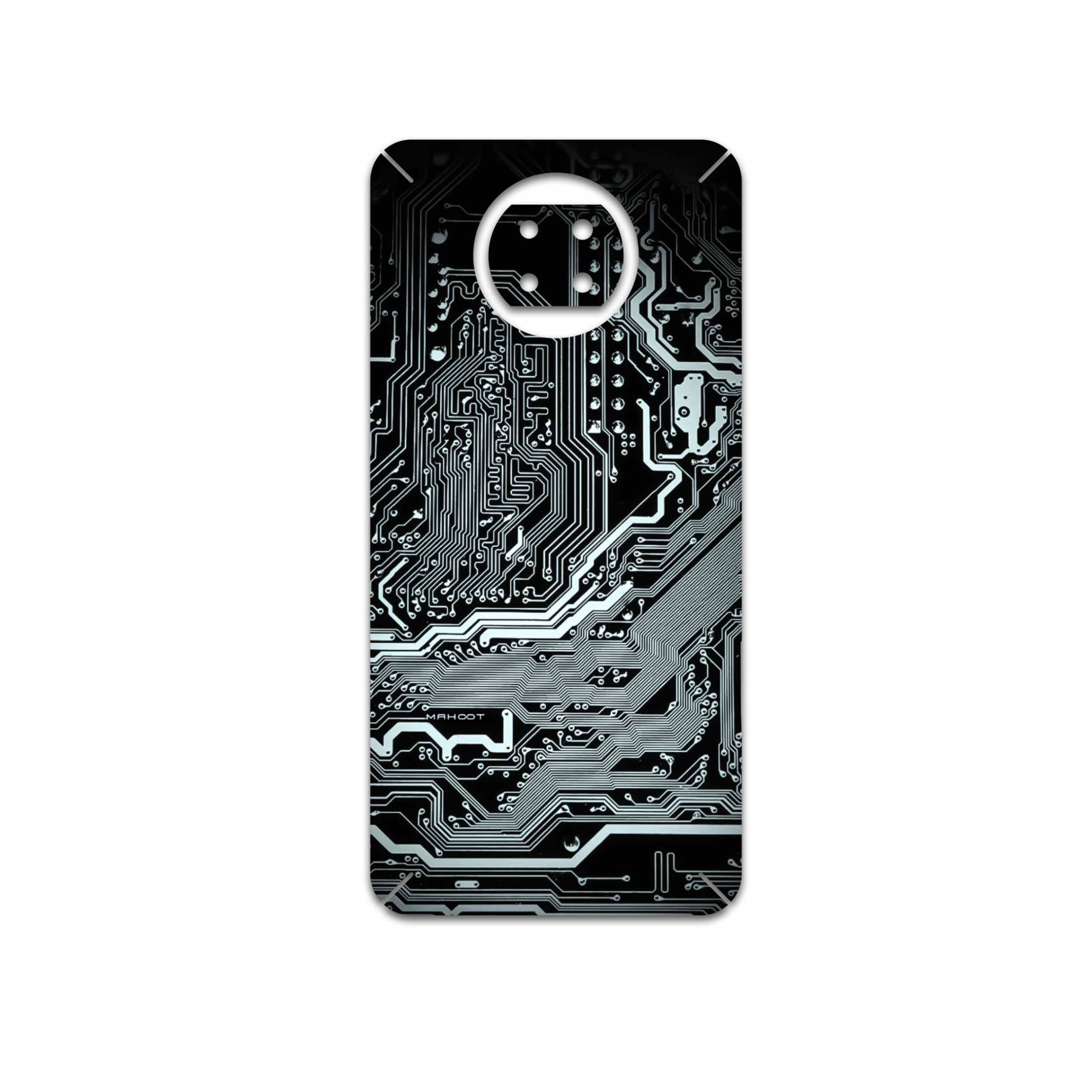 برچسب پوششی ماهوت مدل Black-Printed-Circuit-Board مناسب برای گوشی موبایل شیائومی Redmi Note 9T