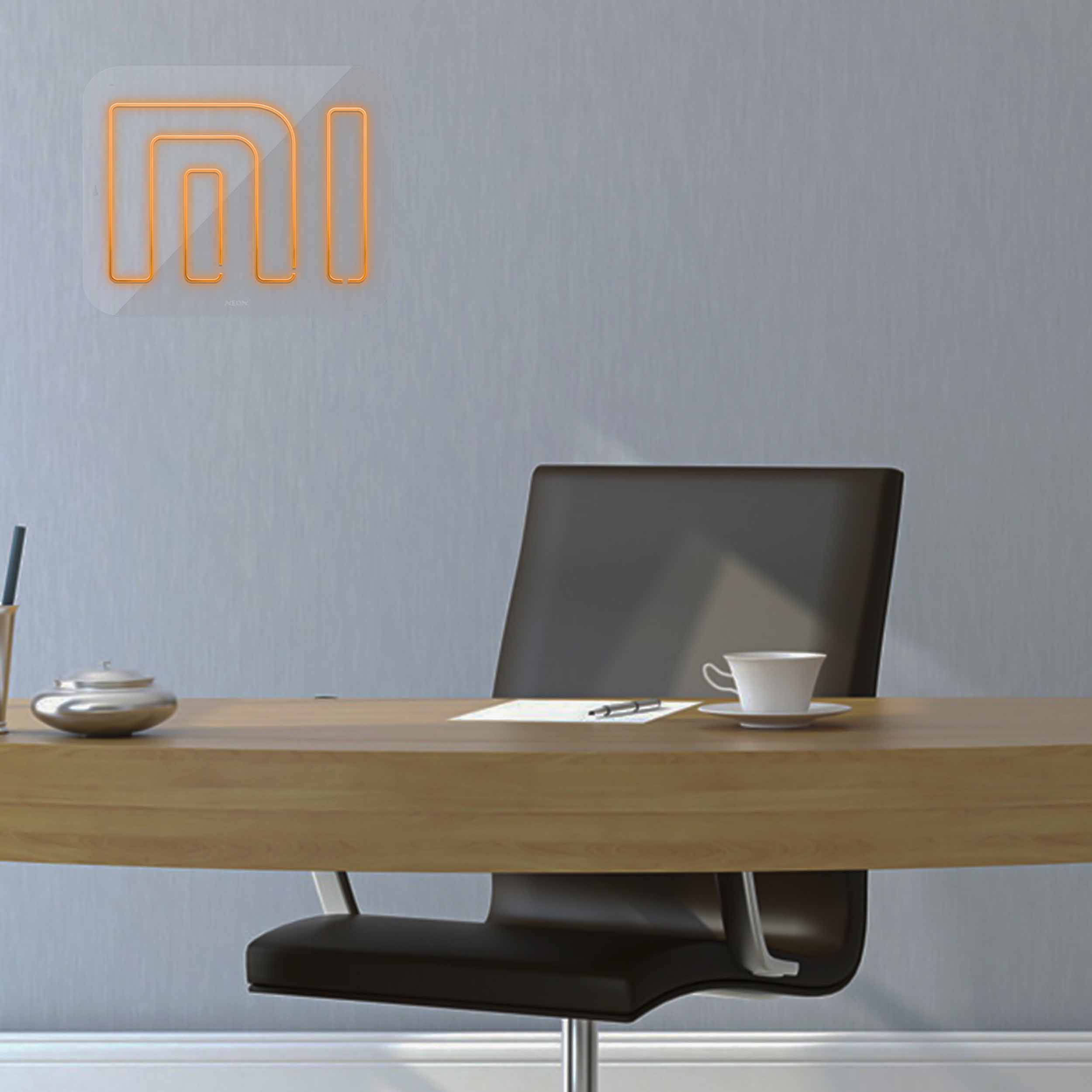 چراغ دیواری نئون دیزاین طرح Xiaomi-GL_YL