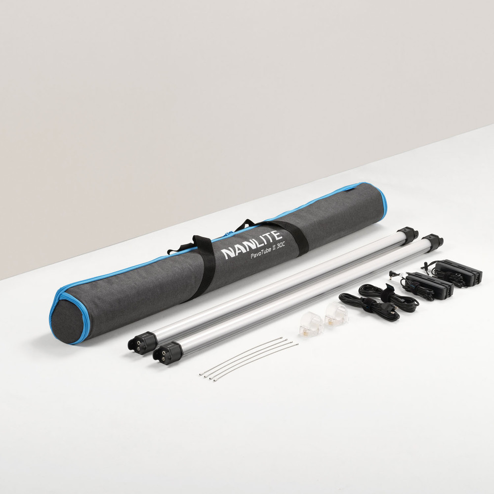 کیت دو تایی نور باتومی نانلایت Nanlite PavoTube 30C II