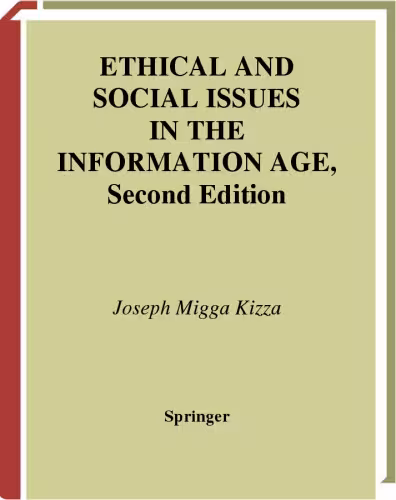 خرید و دانلود نسخه کامل کتاب Ethical and Social Issues in the Information Age
