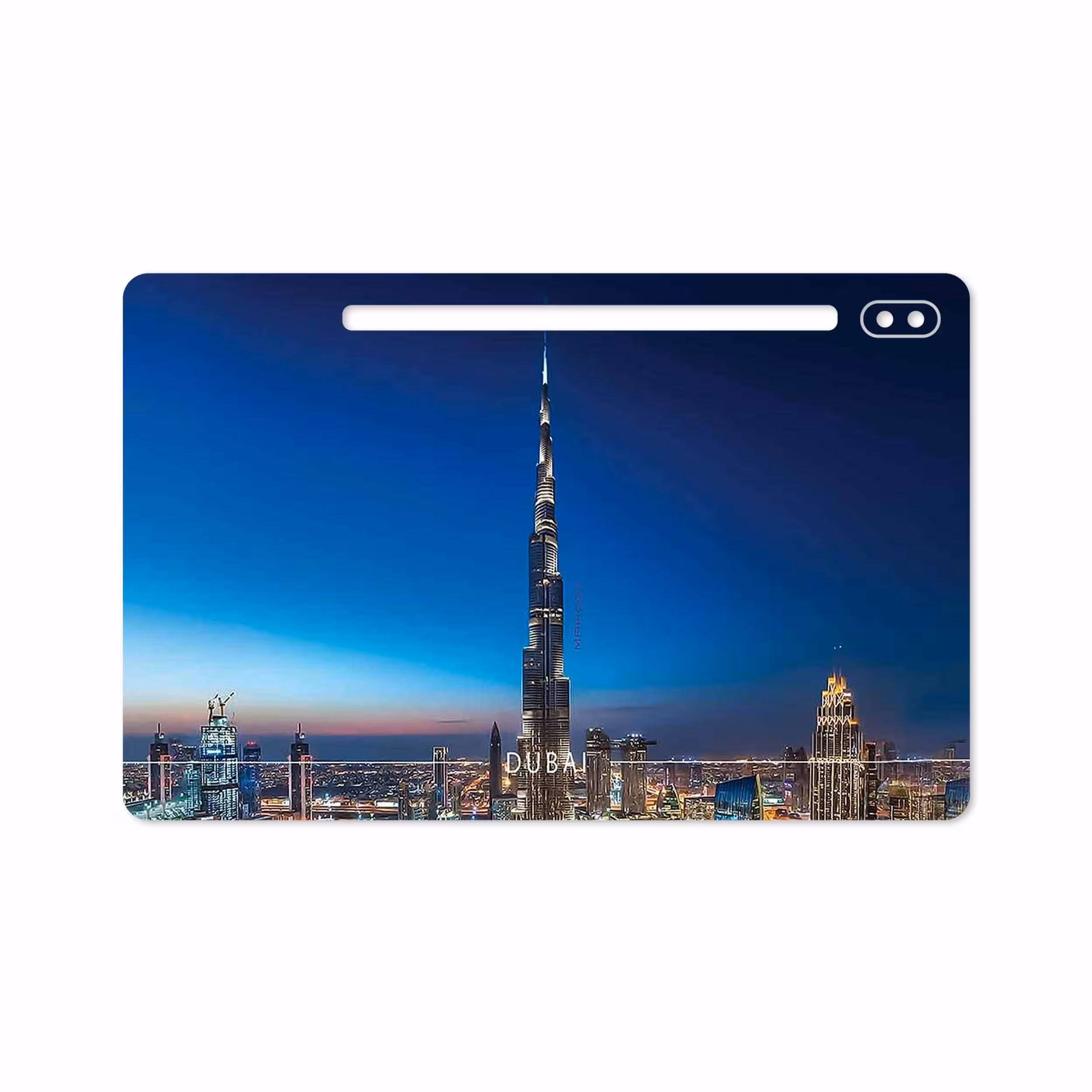برچسب پوششی ماهوت مدل Dubai City مناسب برای تبلت سامسونگ Galaxy Tab S6 2019 SM-T865