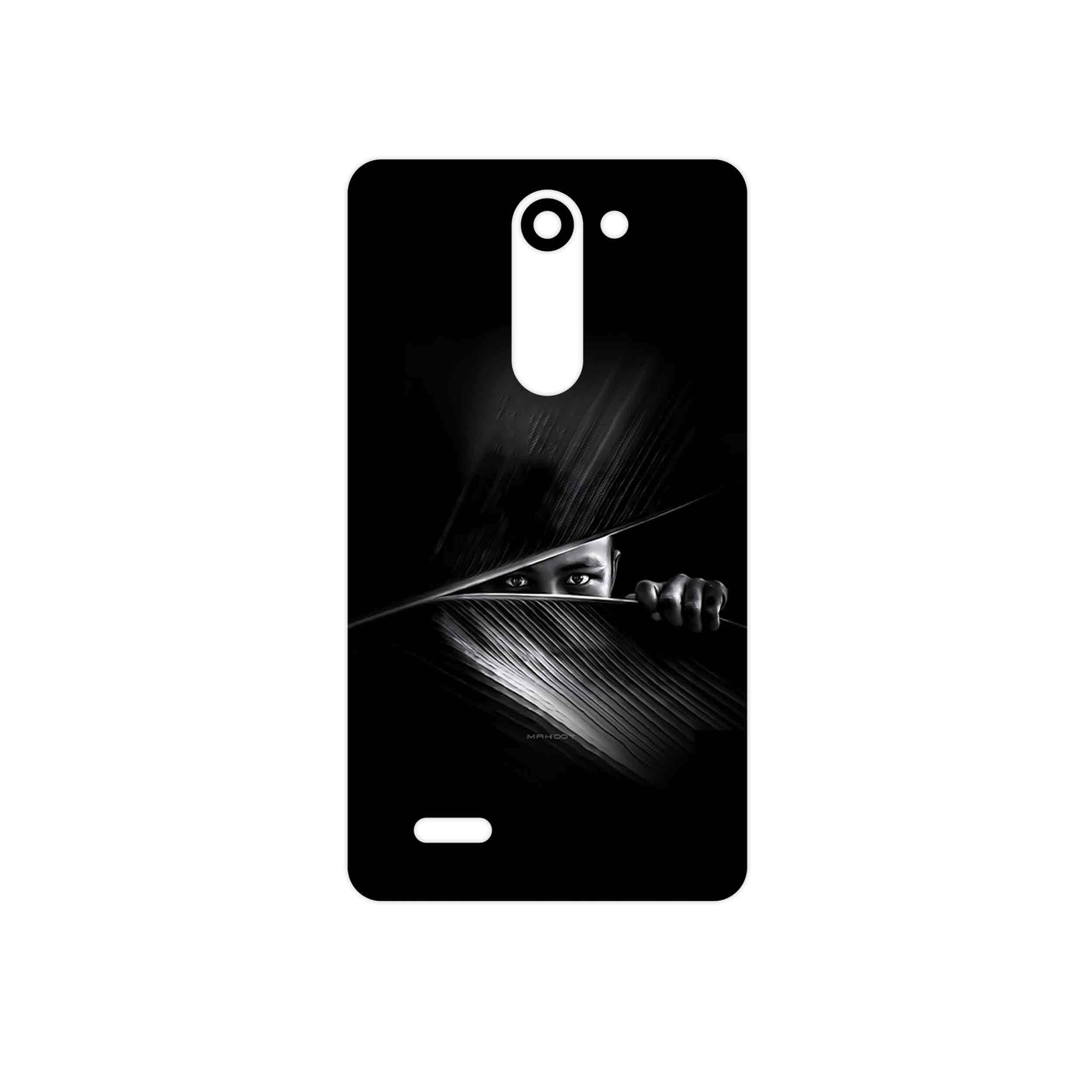 برچسب پوششی ماهوت مدل Black Portrait مناسب برای گوشی موبایل ال جی L Bello