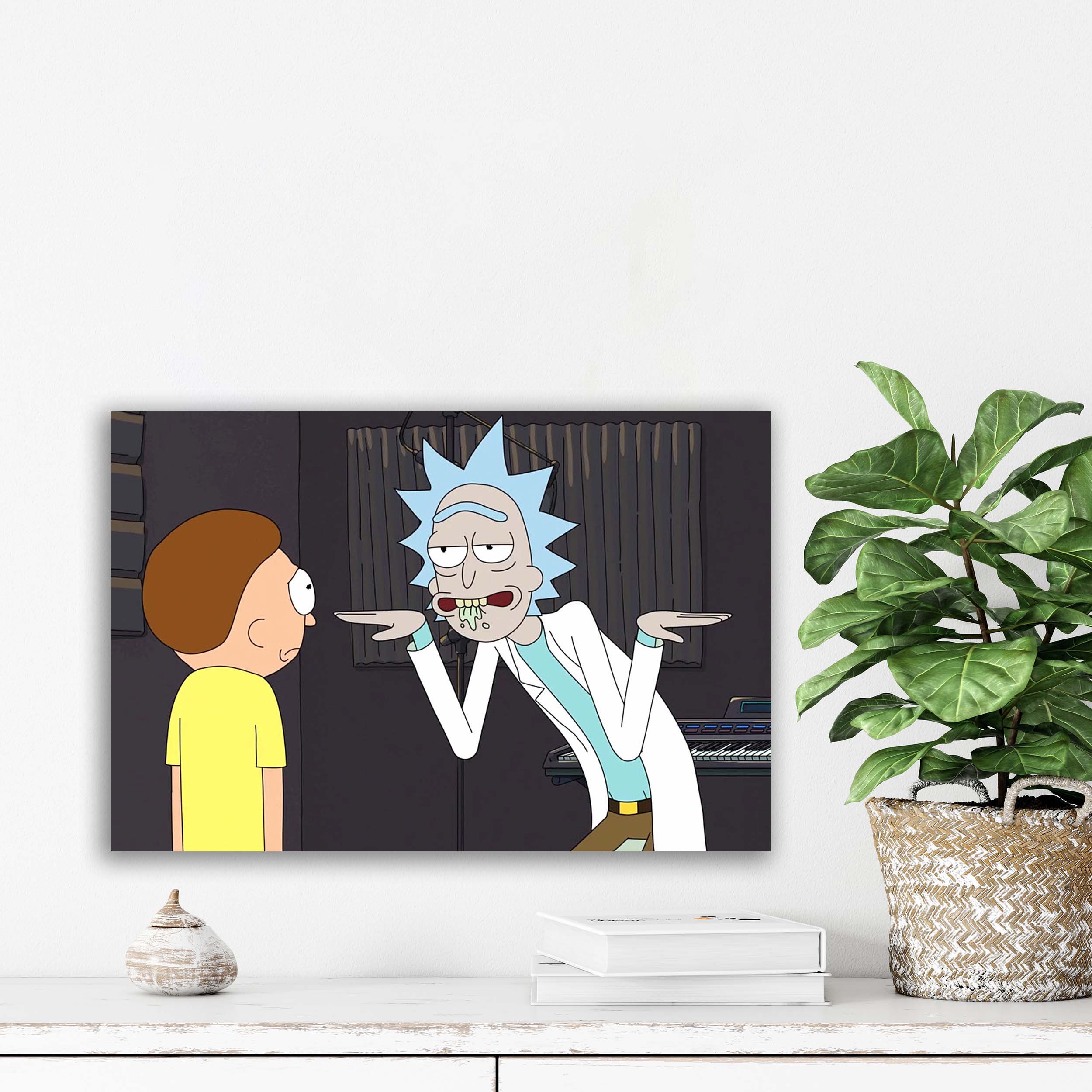 تابلو شاسی آتریسا مدل ریک اند مورتی Rick and Morty