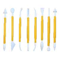  ابزار سفالگری مدل FABE مجموعه 8عددی