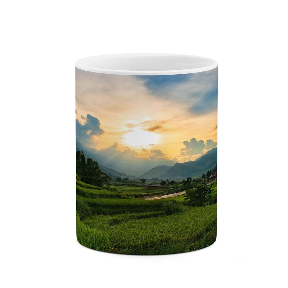 ماگ کاکتی طرح منظره مدل mgs16383