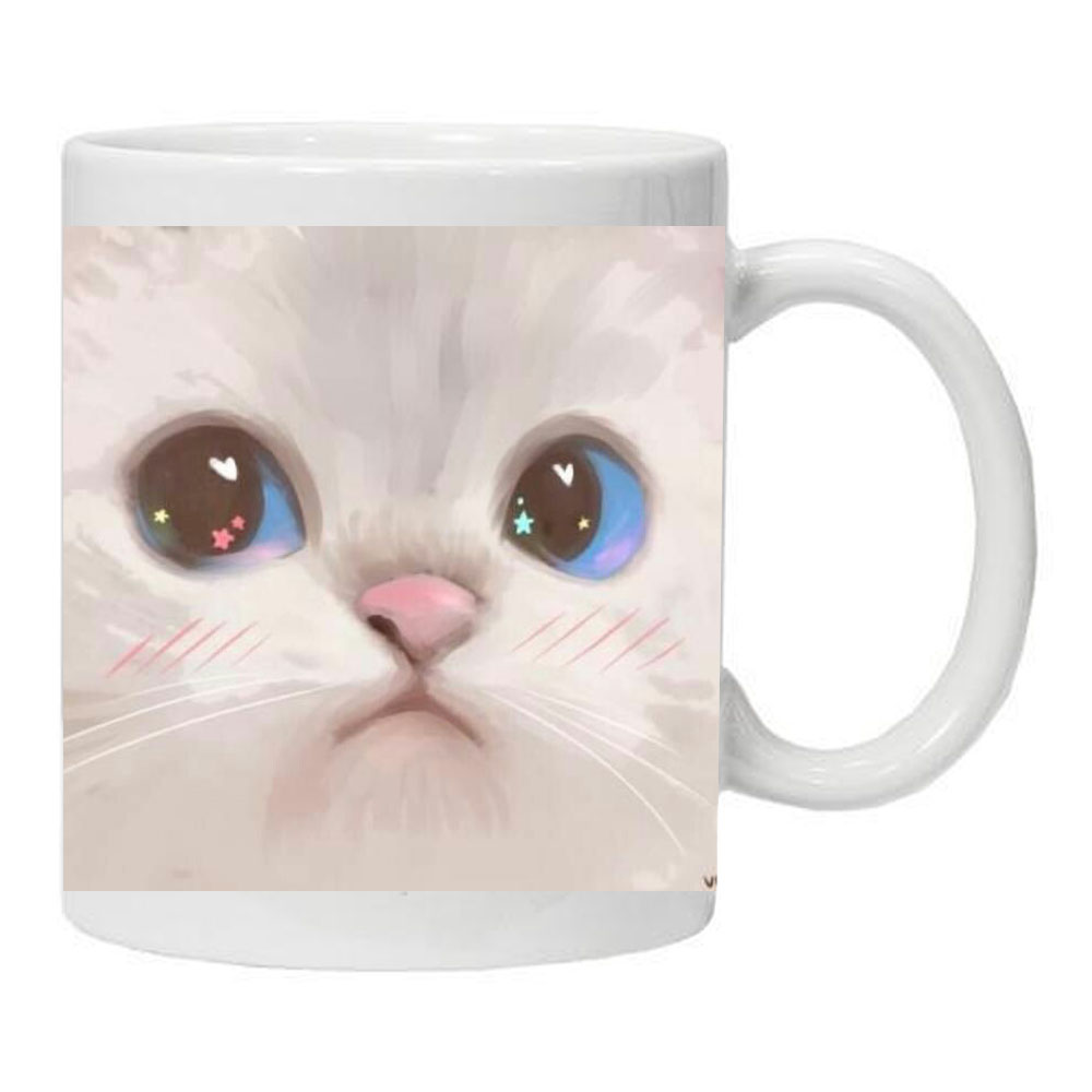 ماگ طرح گربه مدل MLS2498