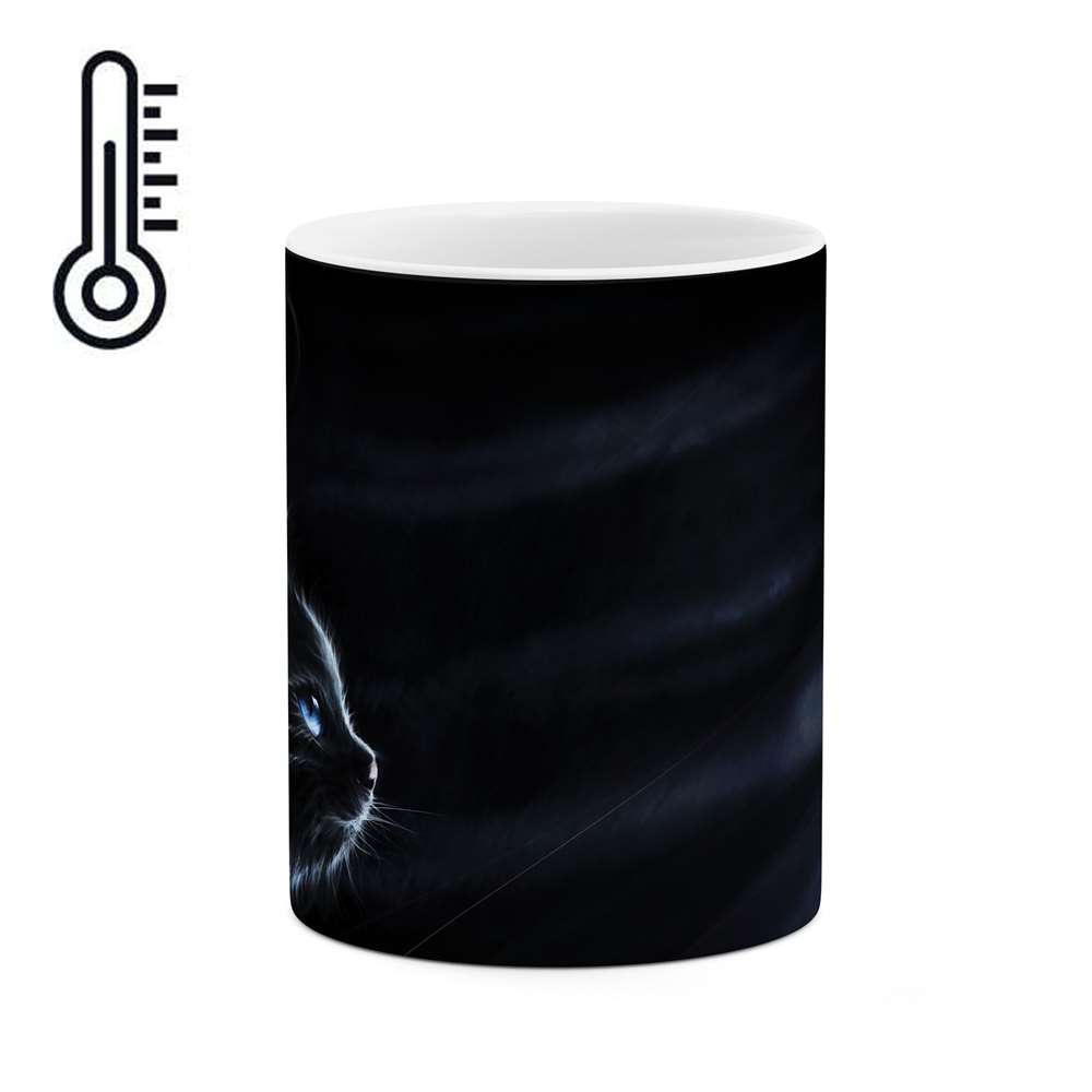 ماگ حرارتی طرح گربه مدل mgp00641