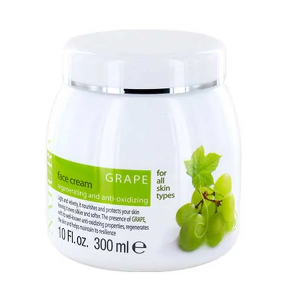 کرم صورت حاوی عصاره انگور کلیون