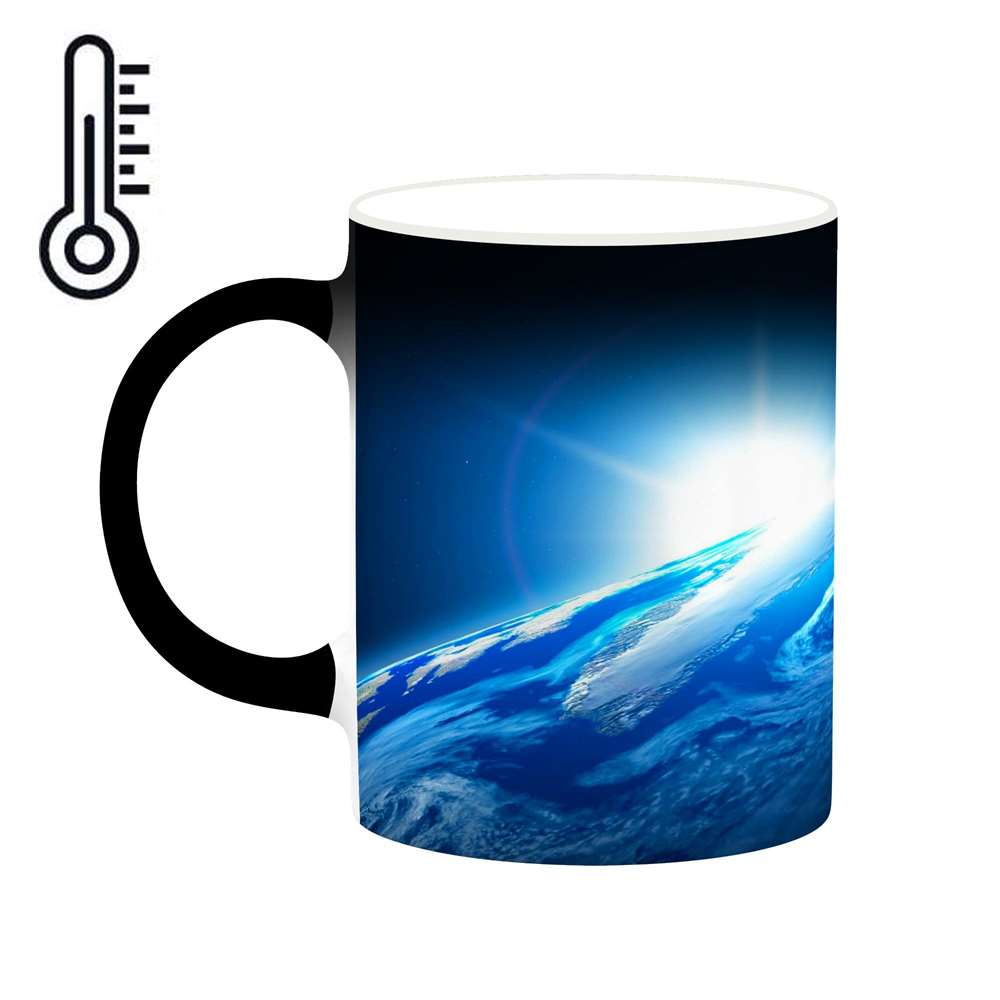 ماگ حرارتی کاکتی طرح فضا و کهکشان مدل mgh20225