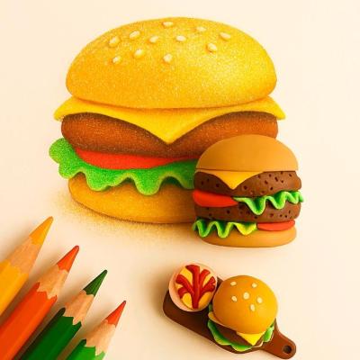 مگنت همبرگر