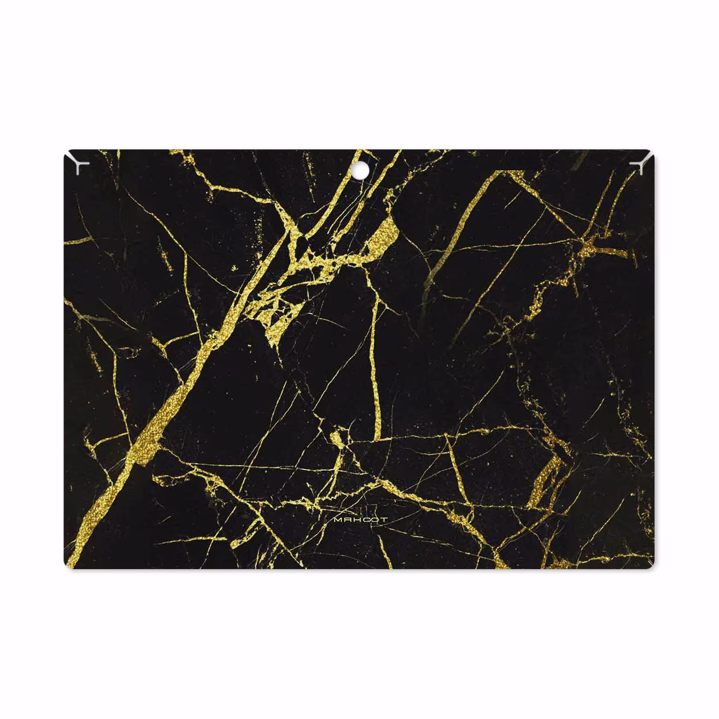 برچسب پوششی ماهوت مدل Graphite-Gold-Marble مناسب برای تبلت لنوو Miix 320 2017