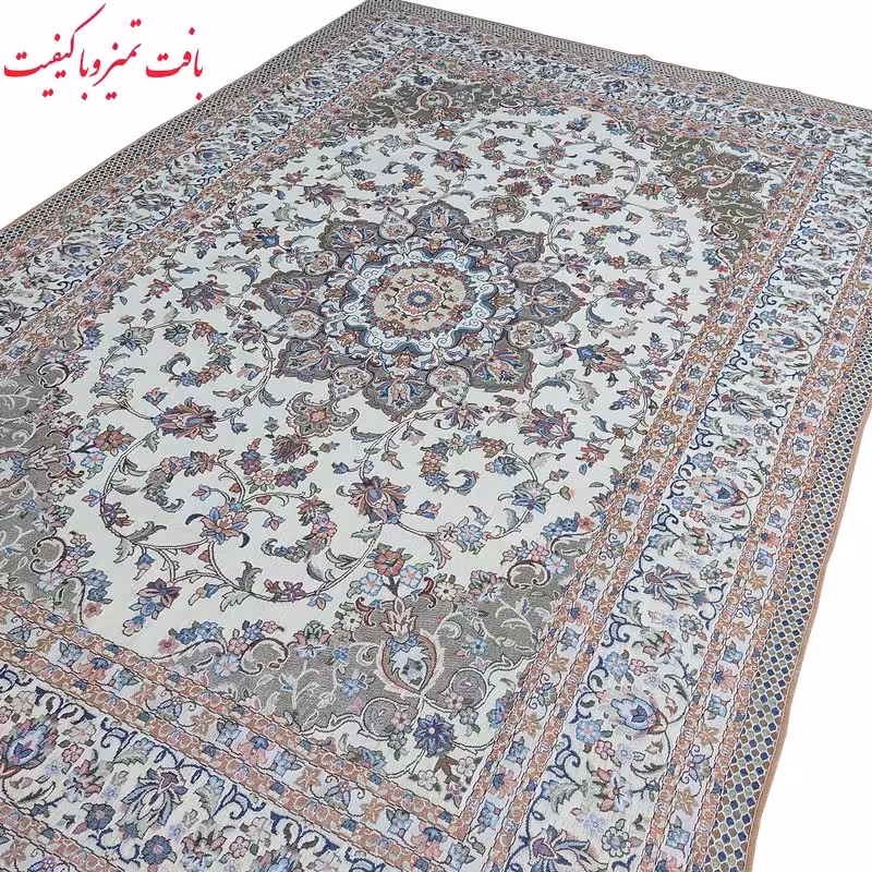 روفرشی طرح منحصر به فرد و کیفیت خیلی خوب با سایز 3 متری رنگ کرم