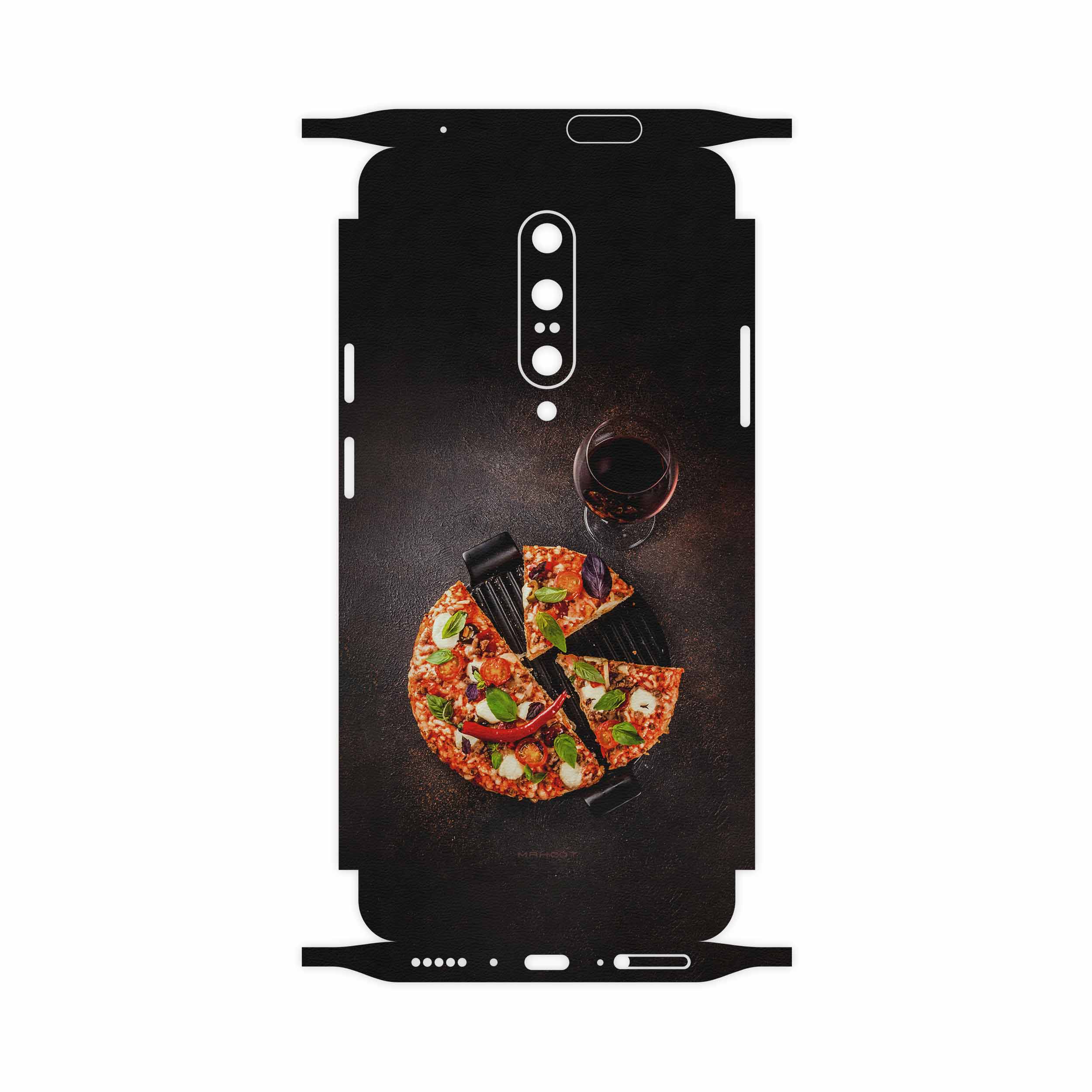 برچسب پوششی ماهوت مدل Pizza-FullSkin مناسب برای گوشی موبایل وان پلاس 7 Pro