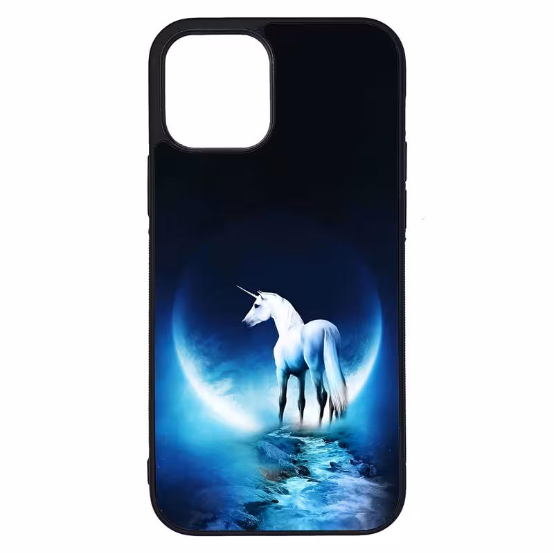 کاور طرح اسب شاخدار کد G-070 مناسب برای گوشی موبایل اپل iPhone 12 | دیجی قاب دونی