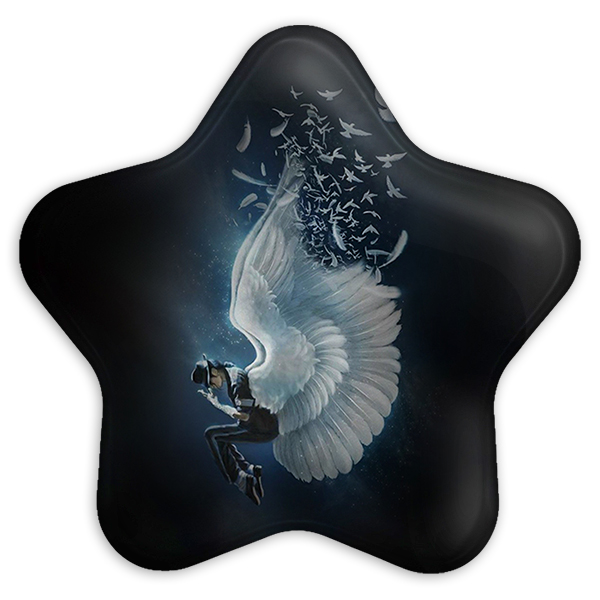 پیکسل خندالو طرح مایکل جکسون مدل ستاره ای کد 3281