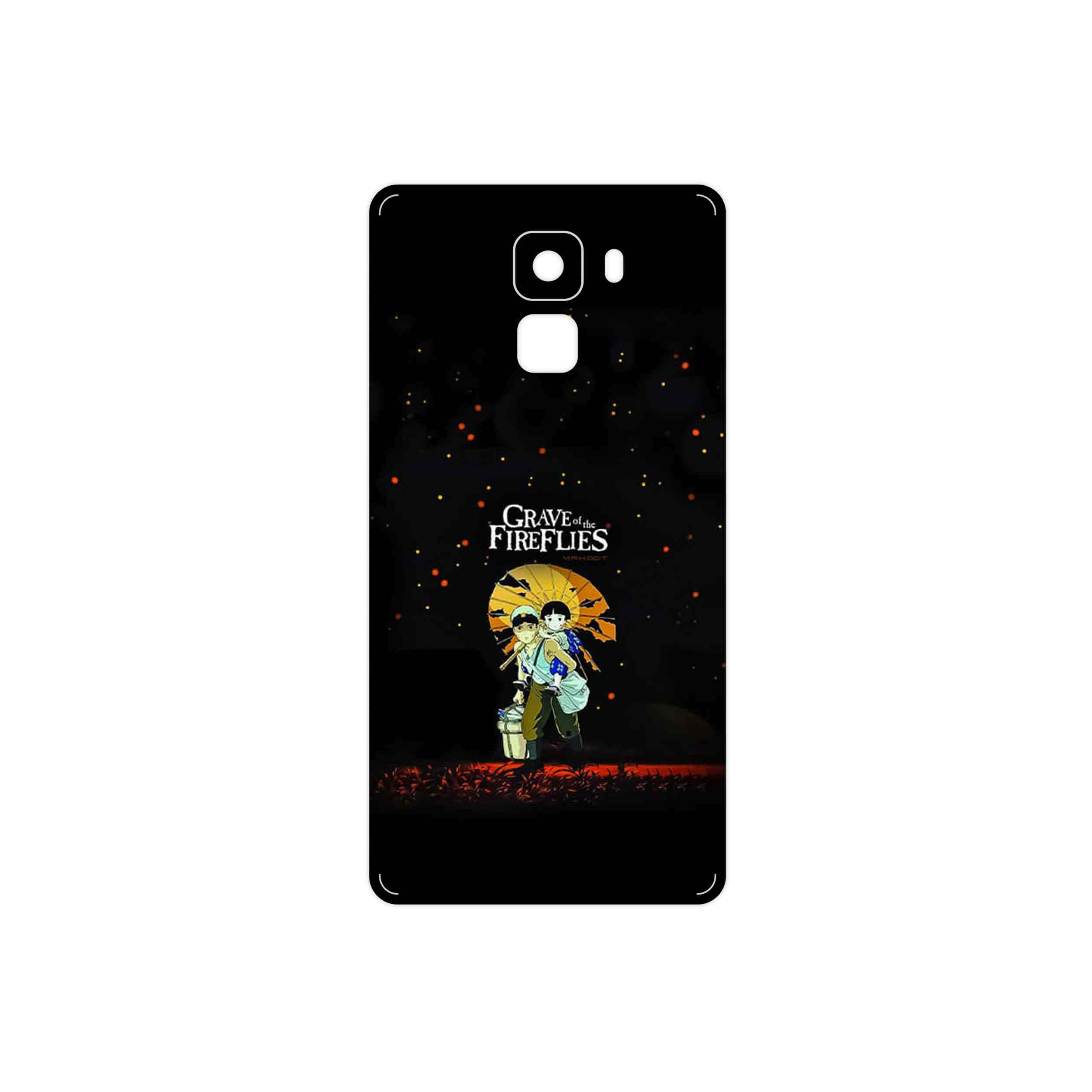 برچسب پوششی ماهوت مدل Grave of the Fireflies مناسب برای گوشی موبایل آنر 7