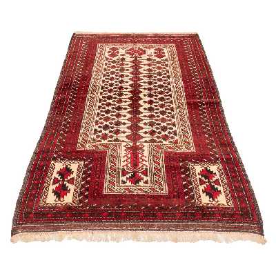 فرش قدیمی دستباف ذرع و نیم سی پرشیا کد 156017