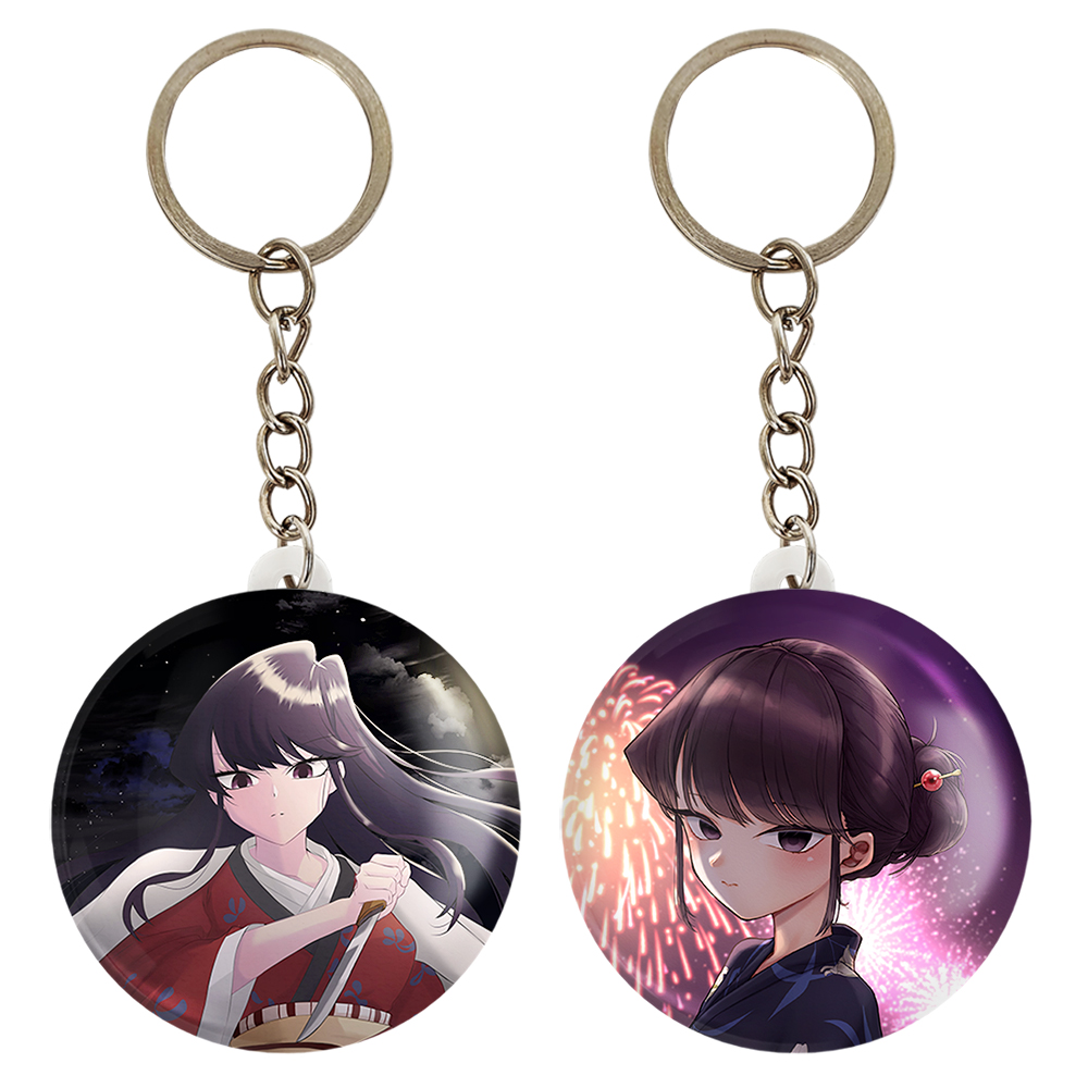 جاکلیدی خندالو مدل انیمه کومی سان کد 1610016104 مجموعه 2 عددی