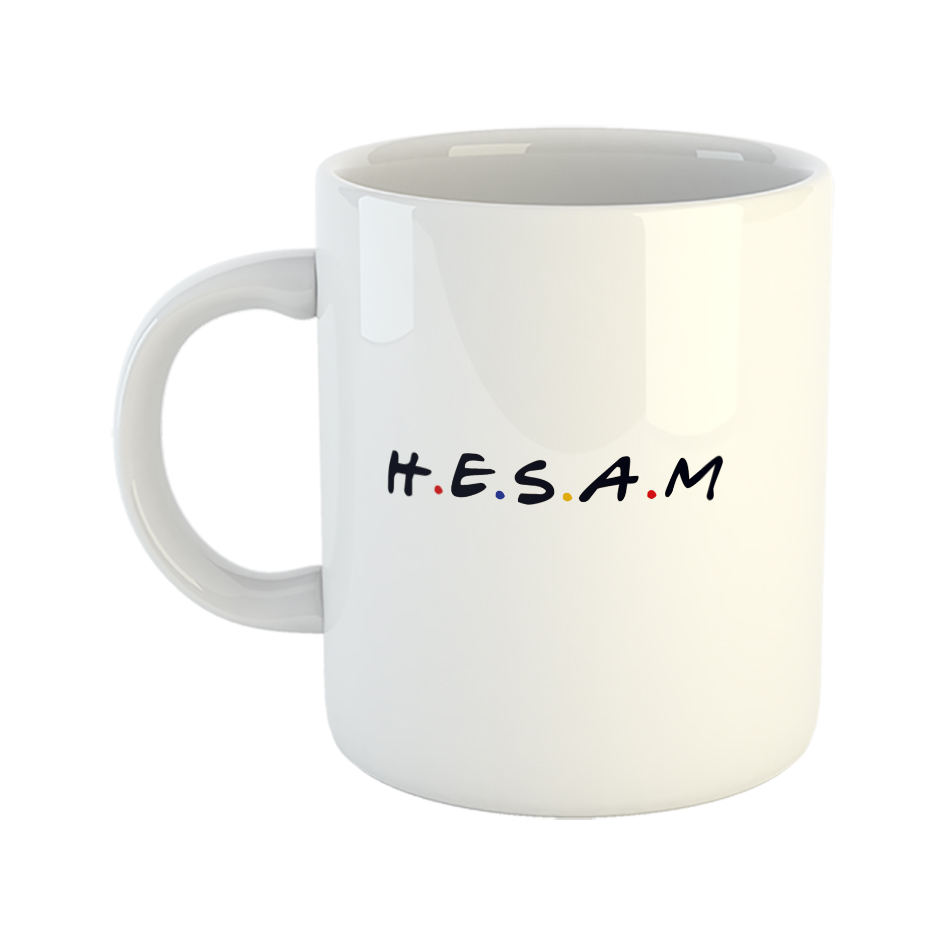 ماگ طرح friends مدل حسام