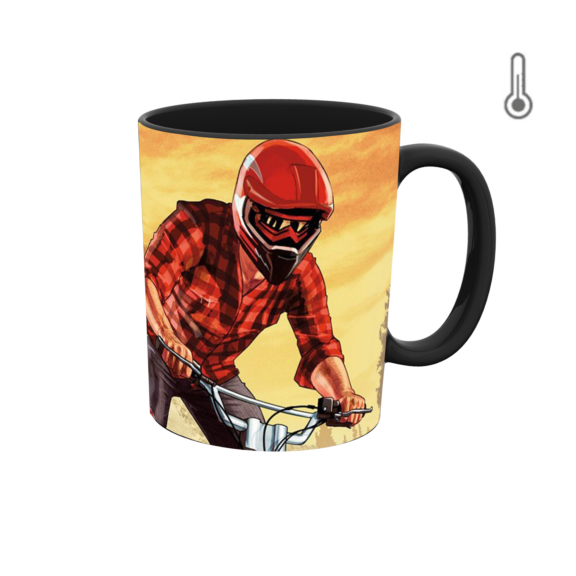 ماگ حرارتی طرح جی تی ای Gta کد 4