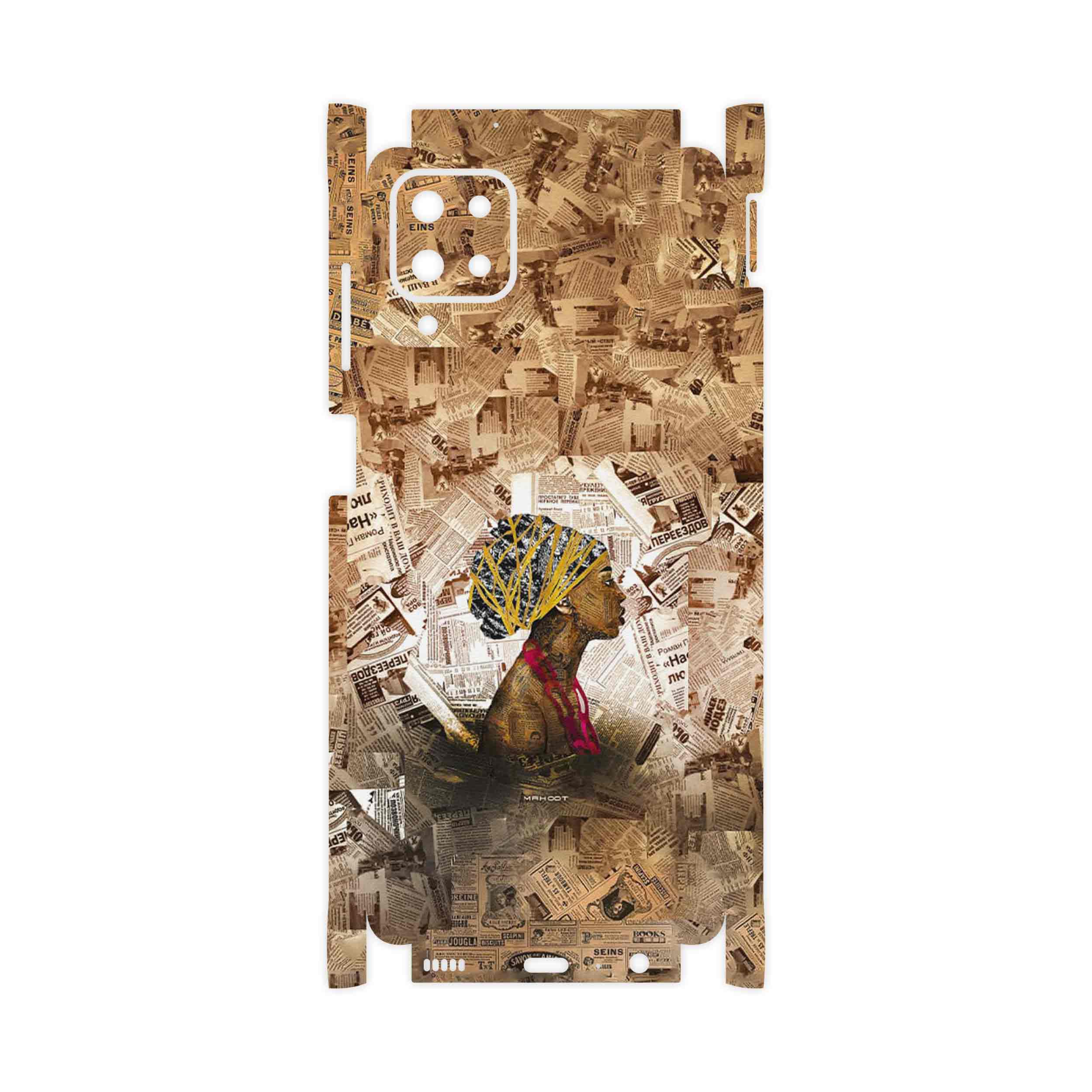 برچسب پوششی ماهوت مدل Collage of African Women-FullSkin مناسب برای گوشی موبایل سامسونگ Galaxy A12