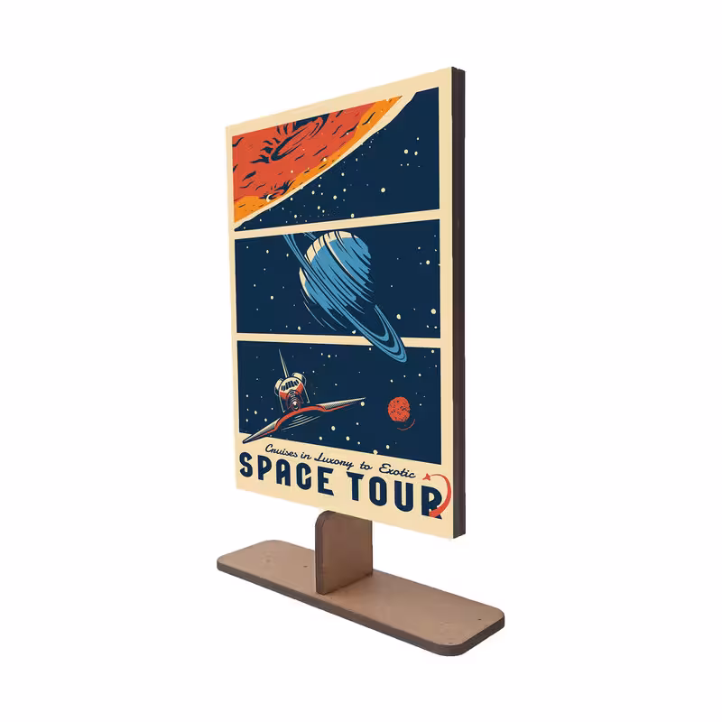استند رومیزی تزیینی مدل ناسا و فضا طرح space tour