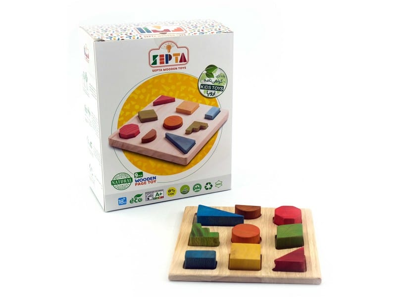 بازی فکری صفحه اشکال سپتا - کتاب‌فروشی کوچه کتاب