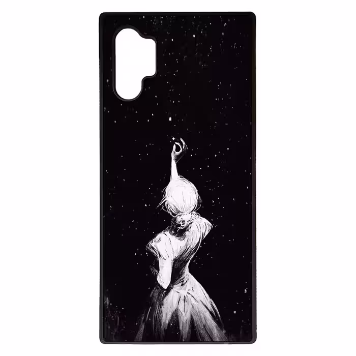 کاور طرح دختر کد 1146 مناسب برای گوشی موبایل سامسونگ galaxy note 10 plus
