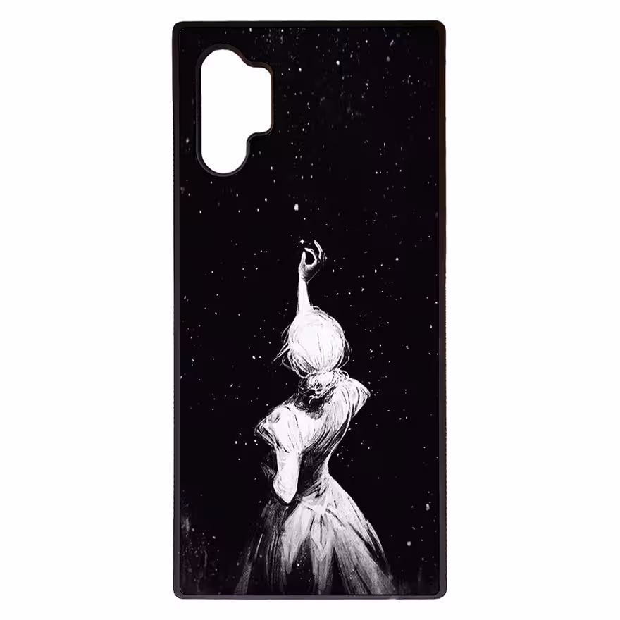 کاور طرح دختر کد 1146 مناسب برای گوشی موبایل سامسونگ galaxy note 10 plus