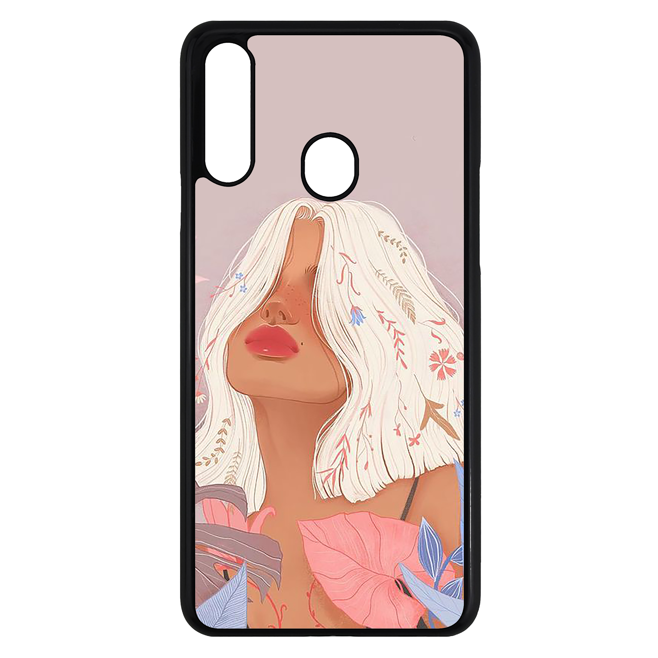 کاور طرح دختر مدل CHL50343 مناسب برای گوشی موبایل سامسونگ Galaxy A20s