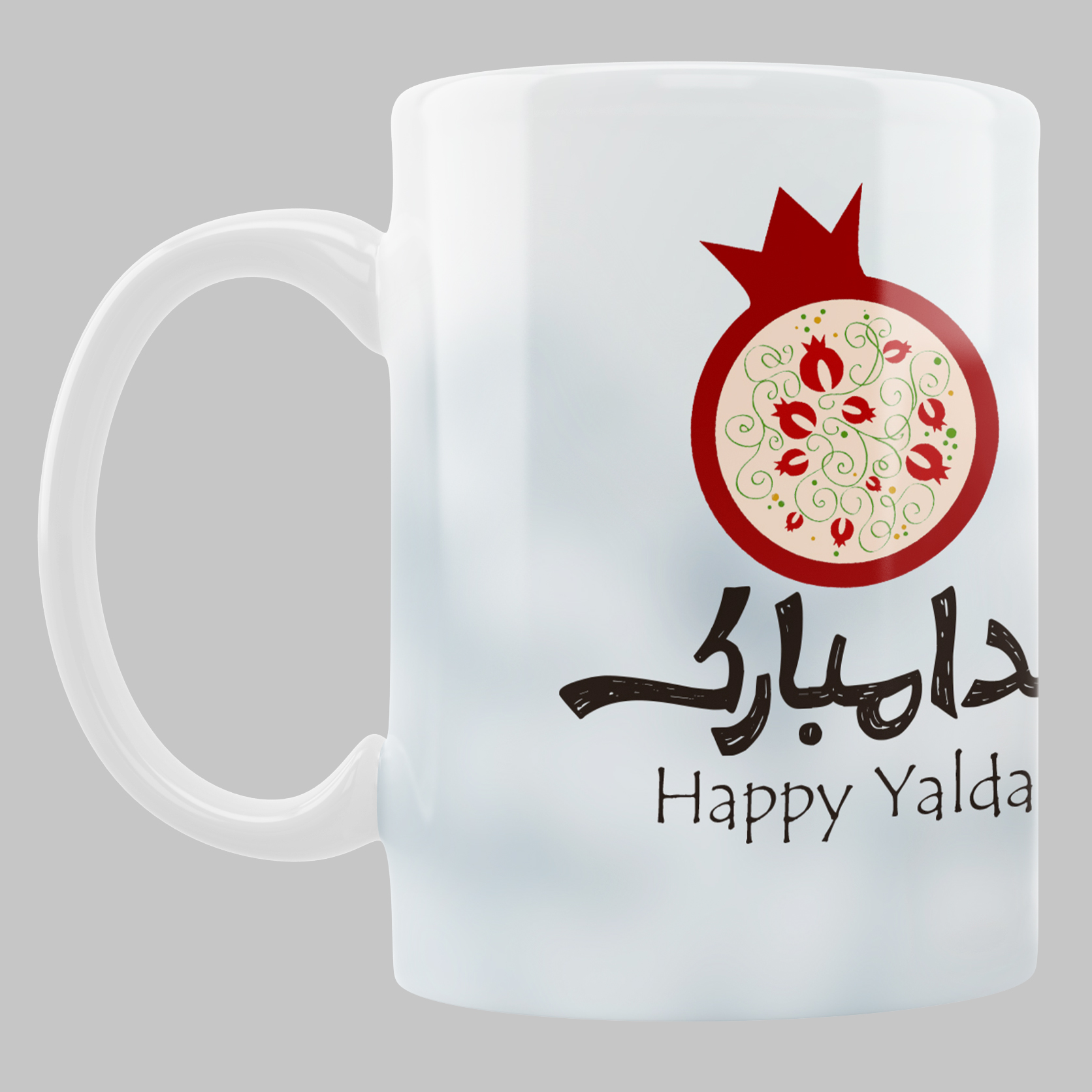 ماگ طرح شب یلدا