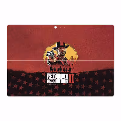 برچسب پوششی ماهوت مدل Red-Dead-Redemption-Game مناسب برای تبلت مایکروسافت Surface Pro 4 2015
