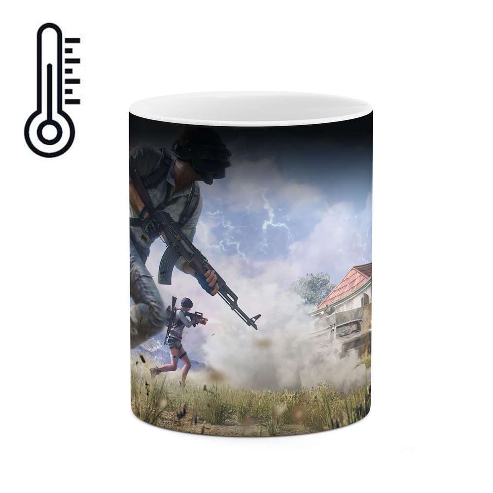 ماگ حرارتی طرح پابجی مدل mgh00232