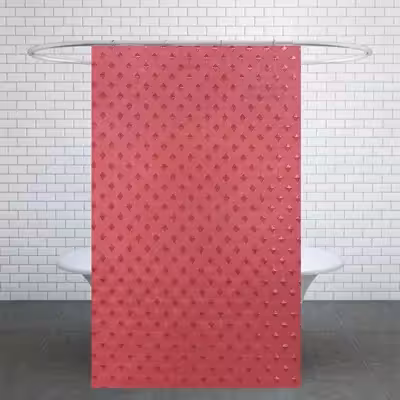 پرده حمام کد U7 سایز 180x200 سانتی متر
