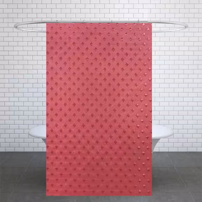 پرده حمام کد U7 سایز 180x200 سانتی متر