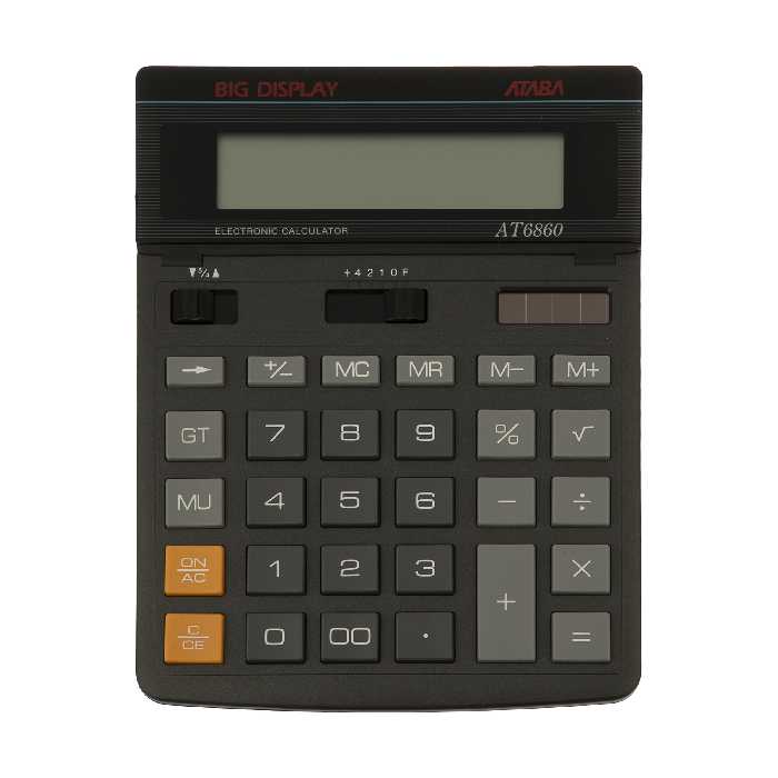 ماشین حساب آتابا مدل AT-6860
