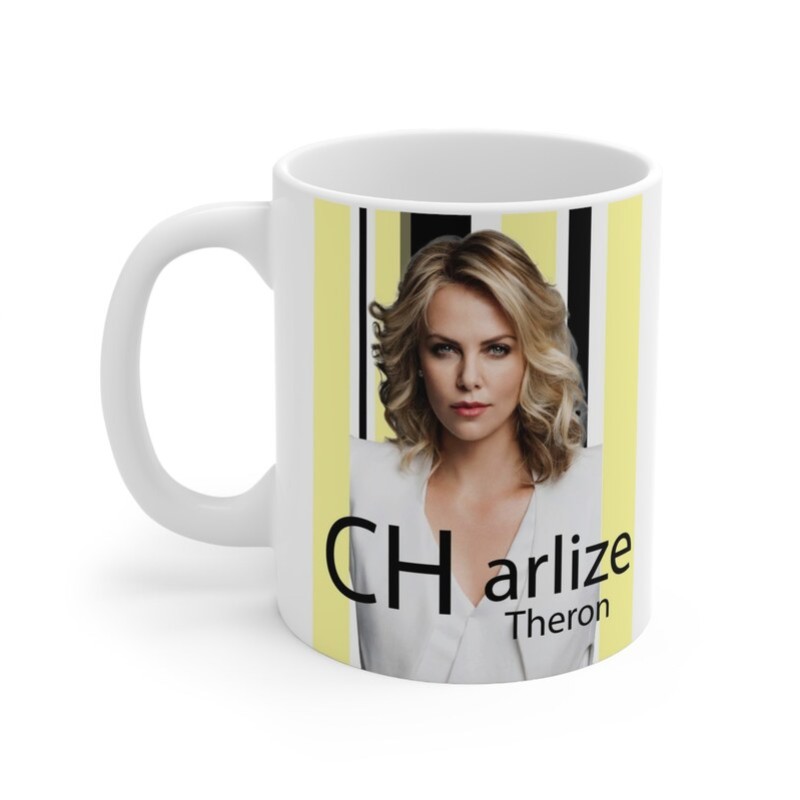 ماگ طرح شارلیز ترون Charlize Theron مدل NM1897