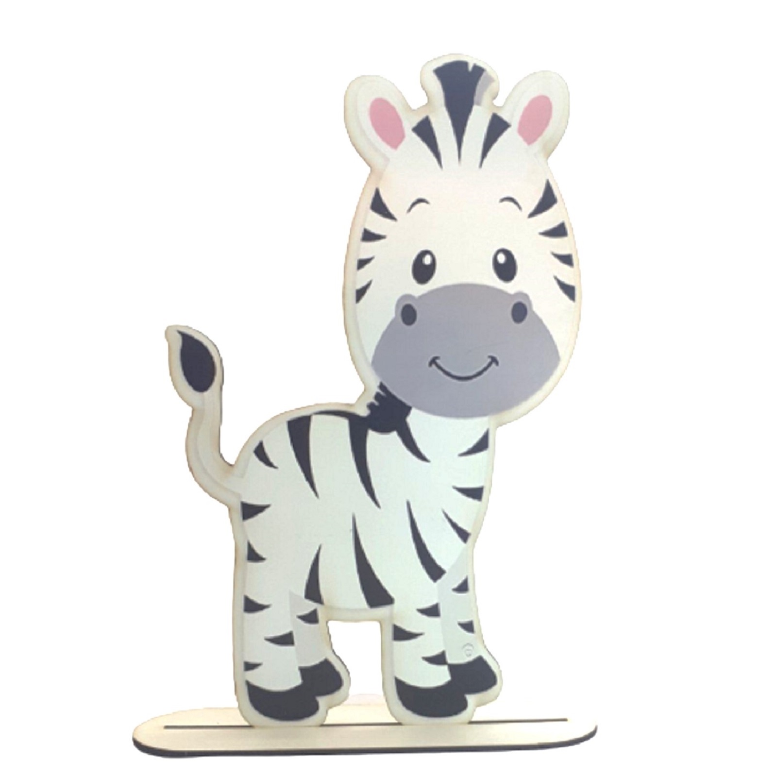 استند رومیزی تزیینی مدل شخصیت گورخر حیوانات جنگل