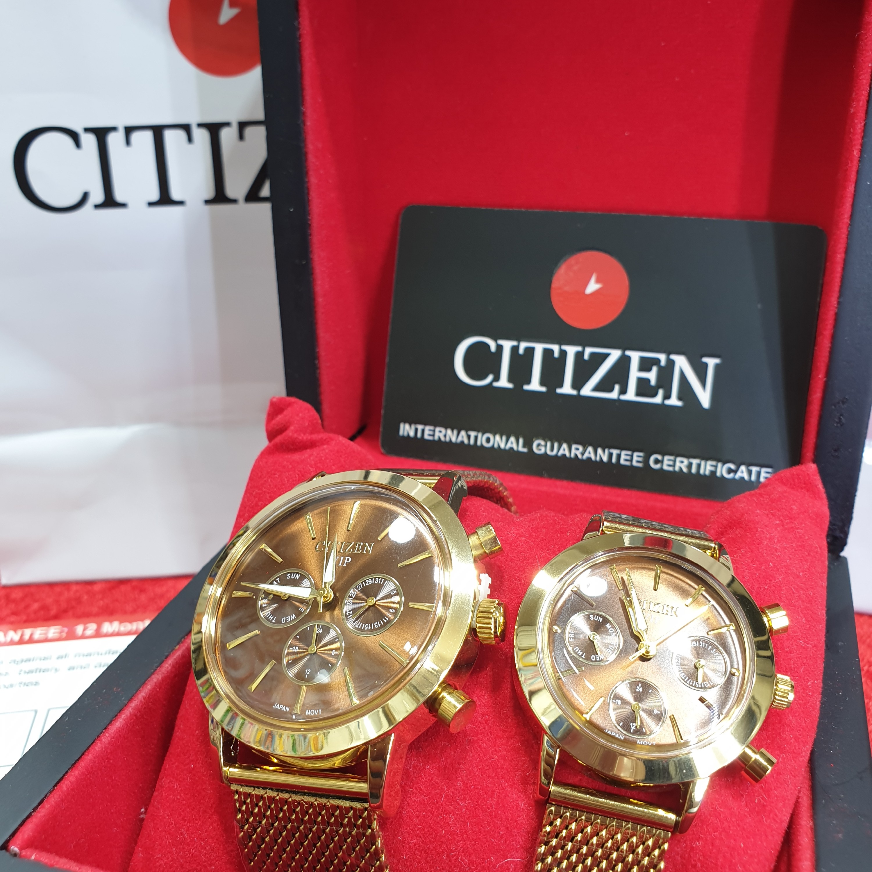 ساعت اصل ژاپن سیتیزنcitizen سه موتوره