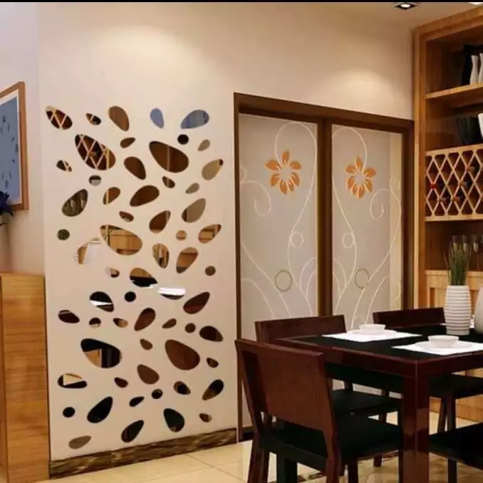 آینه دکوری مدل سنگ و رودخانه (ارسال رایگان) اینه دکوری