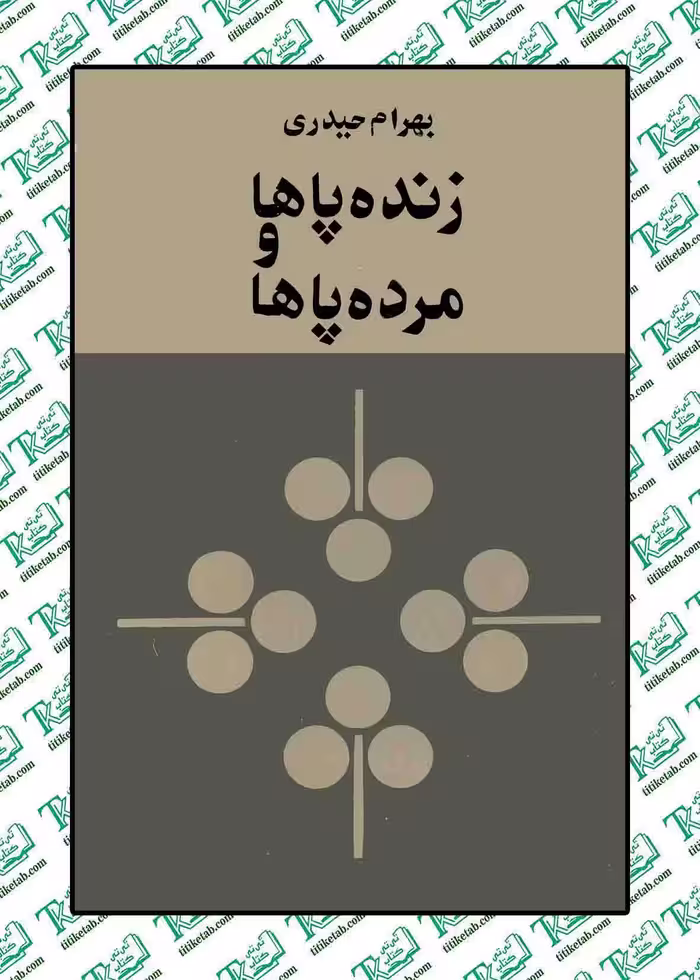 مرده پاها و زنده پاها نوشته بهرام حیدری نشر زمان