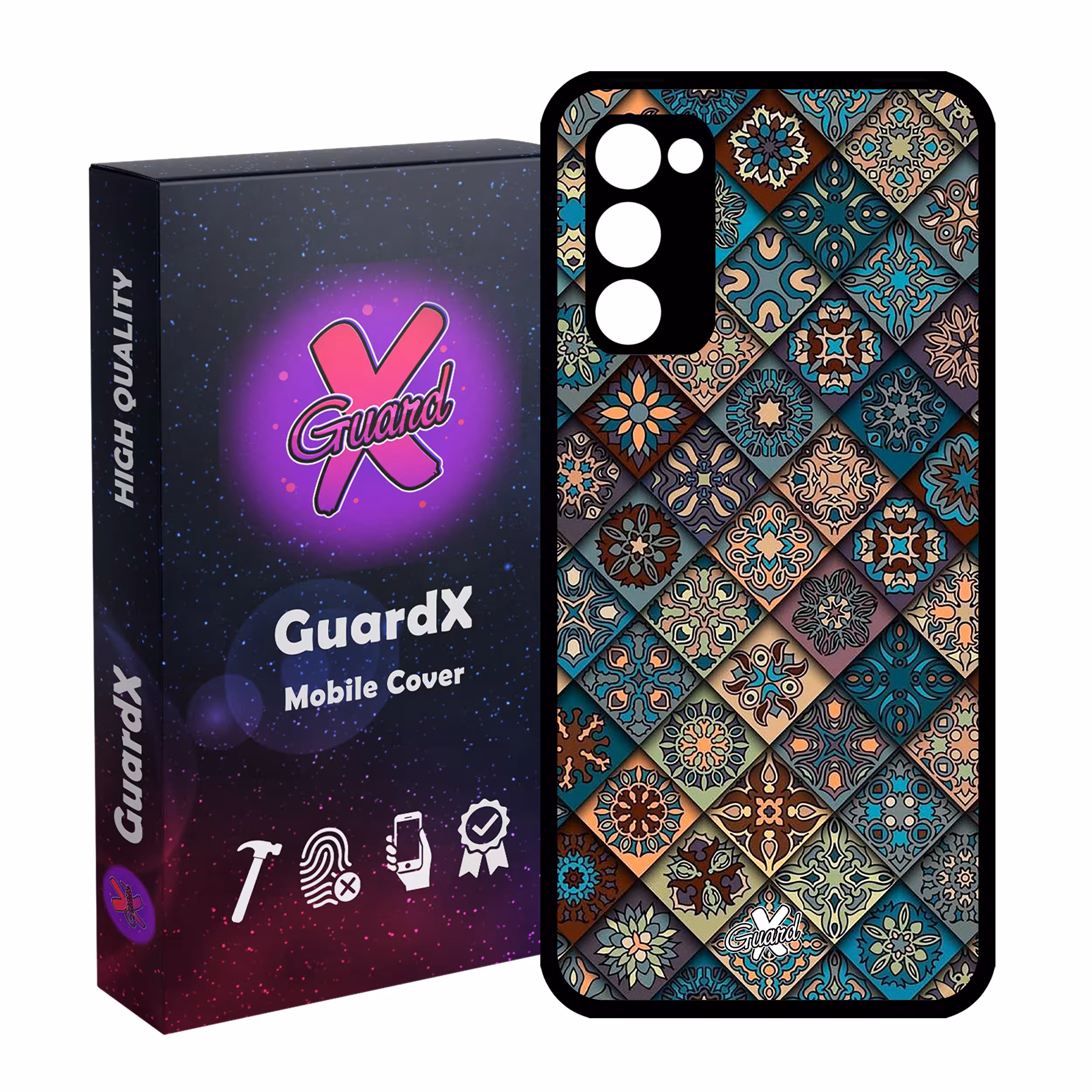 کاور گارد ایکس طرح Tile مدل Glass10093 مناسب برای گوشی موبایل سامسونگ Galaxy S20 FE