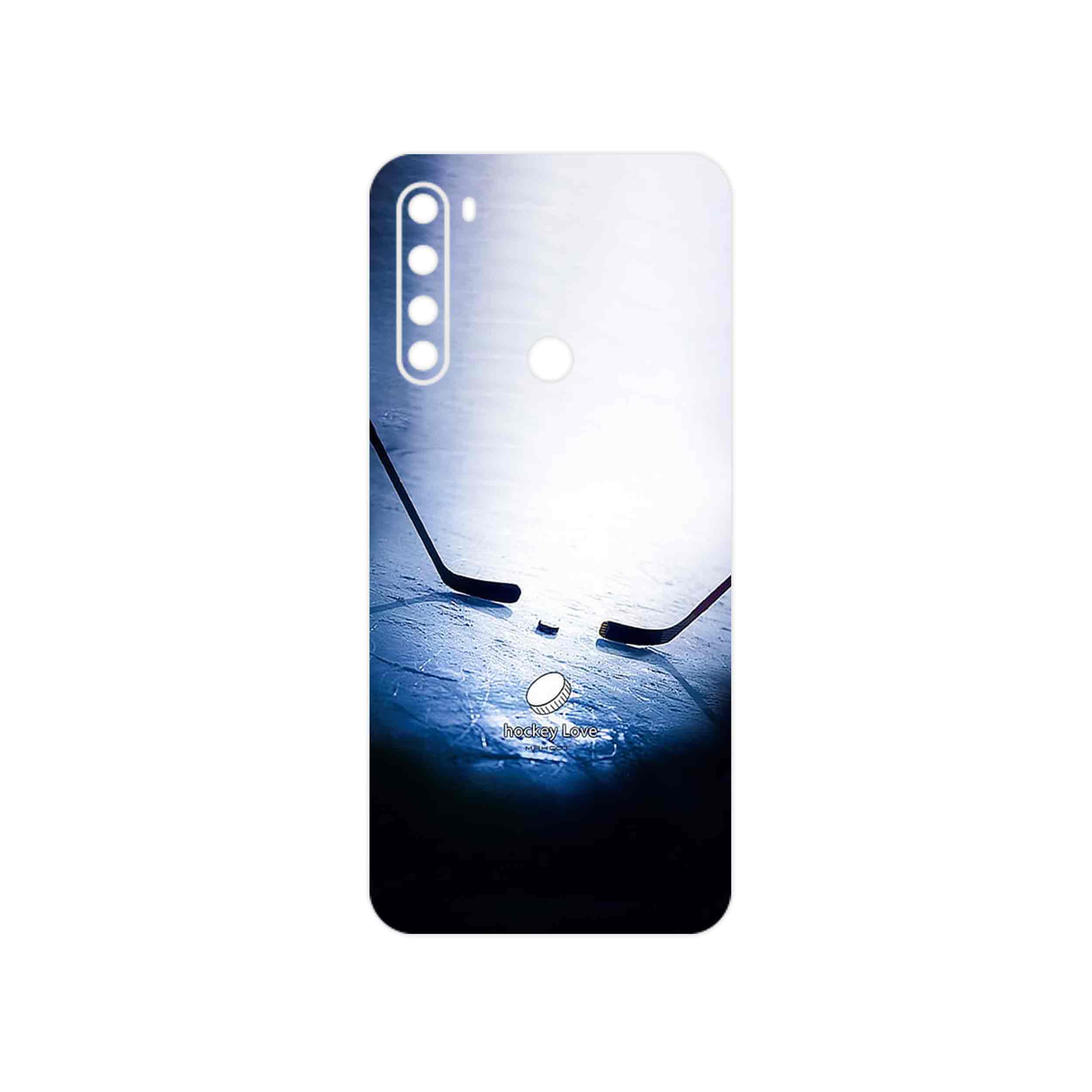 برچسب پوششی ماهوت مدل Ice hockey مناسب برای گوشی موبایل شیائومی Redmi Note 8 2021