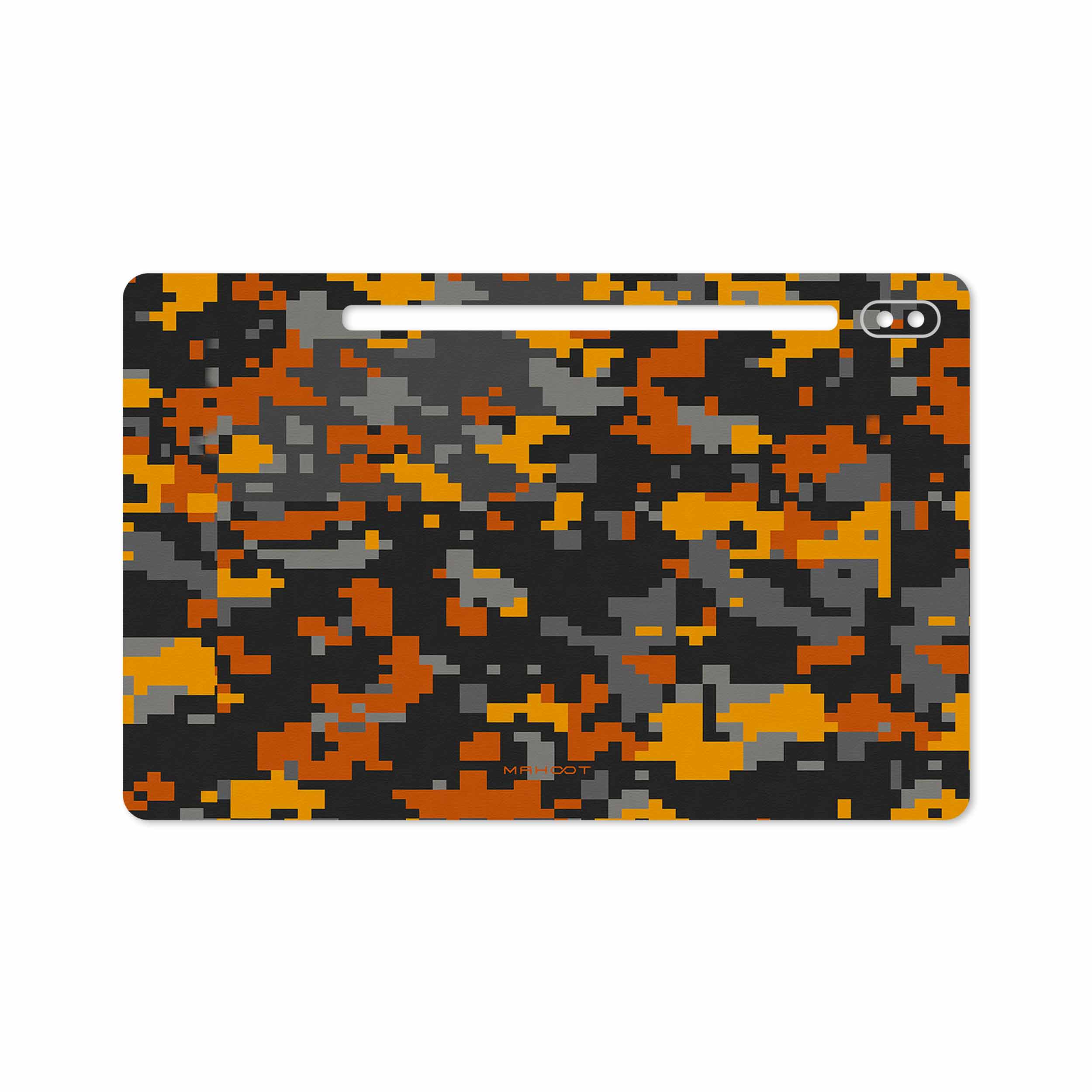 برچسب پوششی ماهوت مدل Army-Autumn-pixel مناسب برای تبلت سامسونگ Galaxy Tab S6 2019 SM-T860