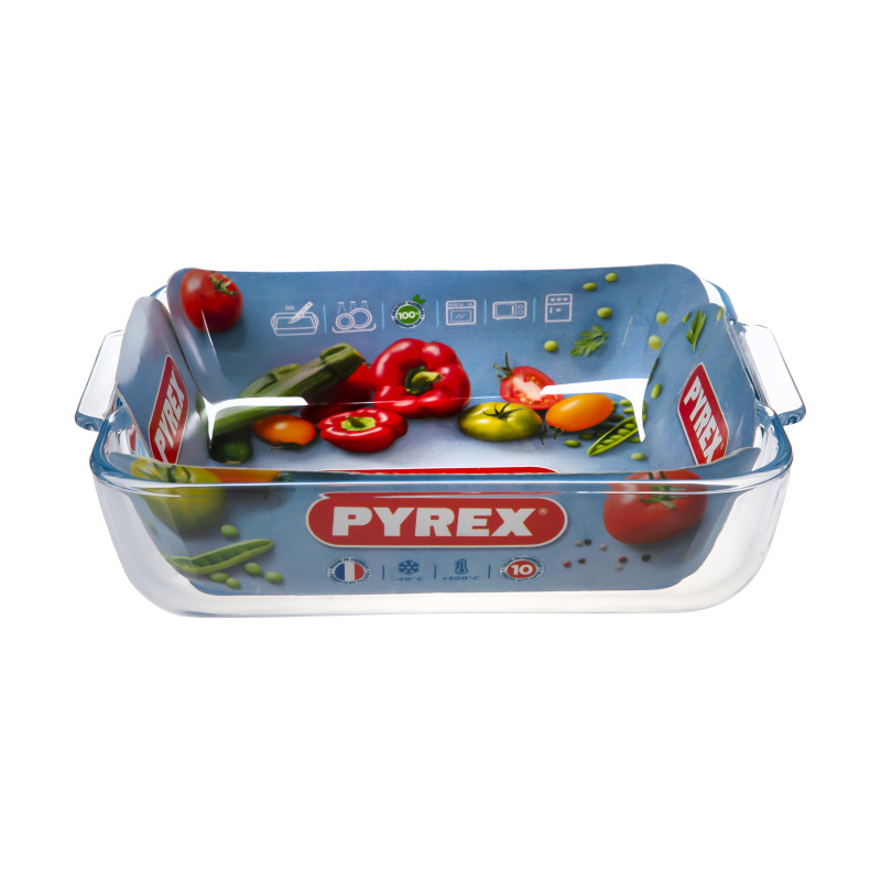 ظرف پخت پیرکس مدل Classic مربع کد 220