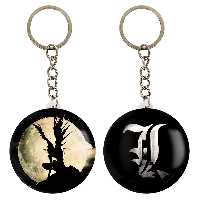 جاکلیدی خندالو مدل نماد ال و نماد شینیگامی انیمه دفترچه مرگ کد 1131611314 مجموعه 2 عددی