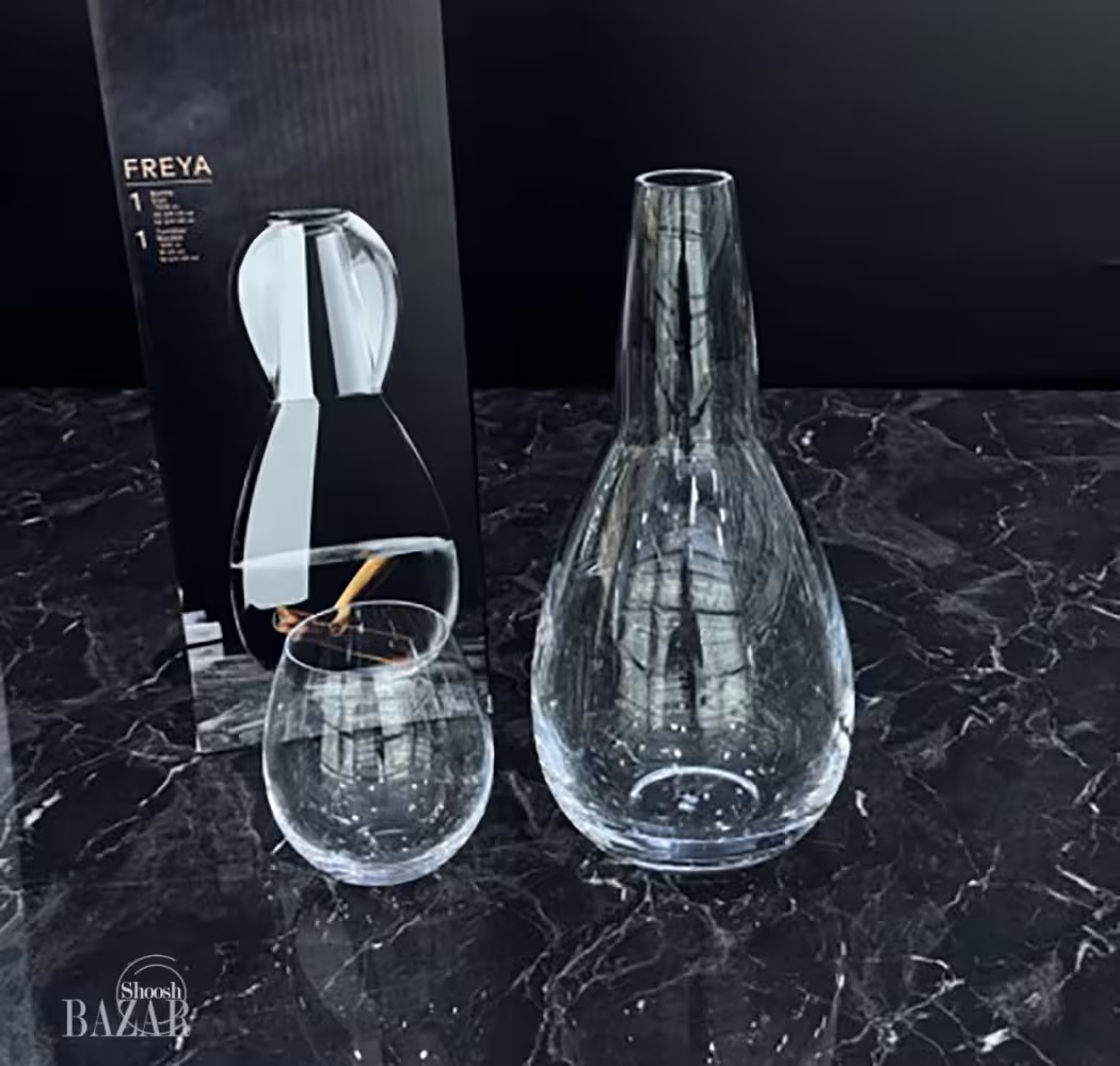 ست تنگ و نیم لیوان کریستالین فریا پاشاباغچه کد 91209