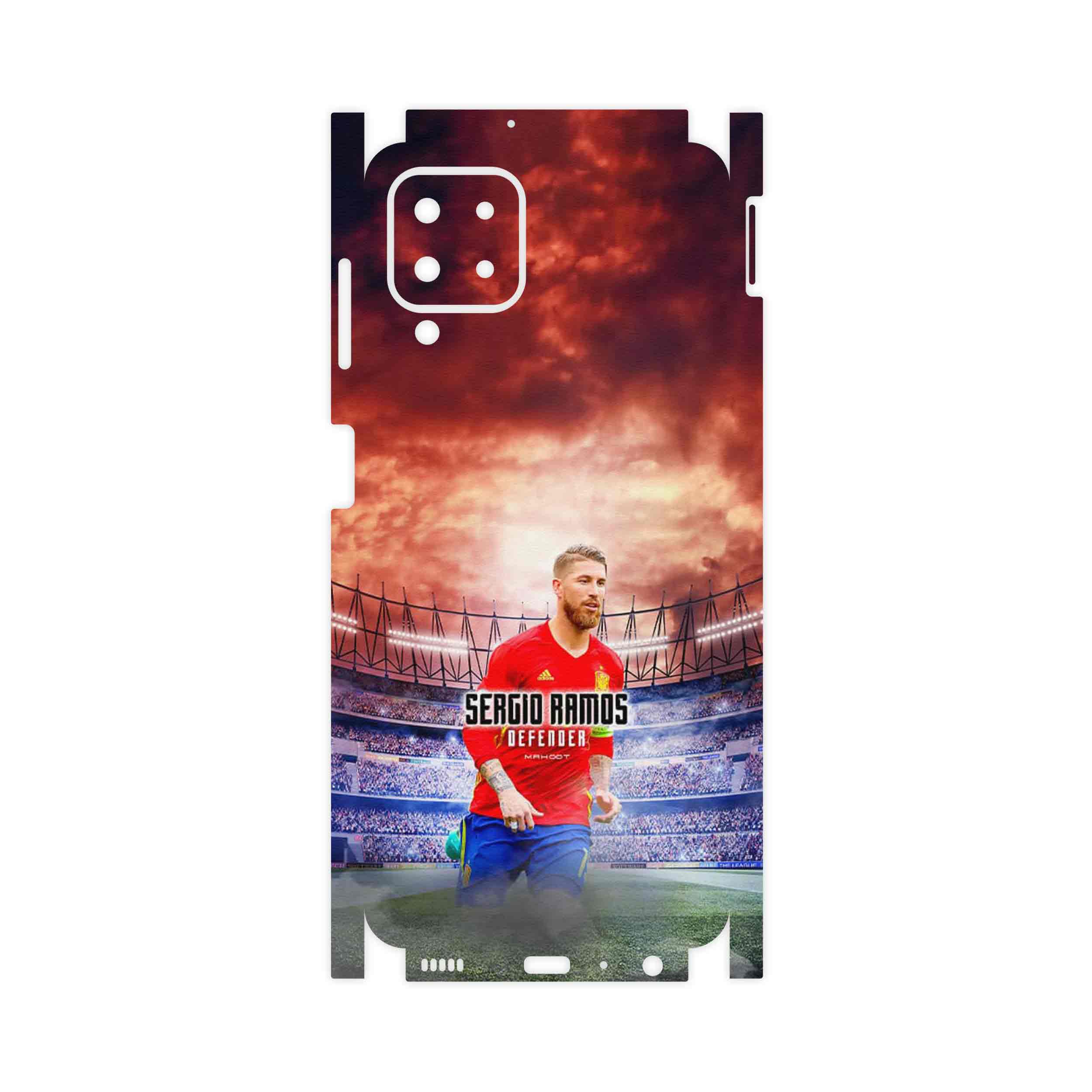 برچسب پوششی ماهوت مدل Sergio Ramos-FullSkin مناسب برای گوشی موبایل سامسونگ Galaxy A22 4G
