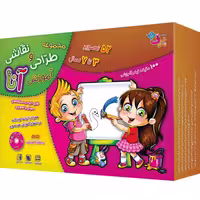 کتاب آموزش طراحی و نقاشی آنا 3-7 سال اثر فاطمه قدیانی انتشارات برف 6 جلدی