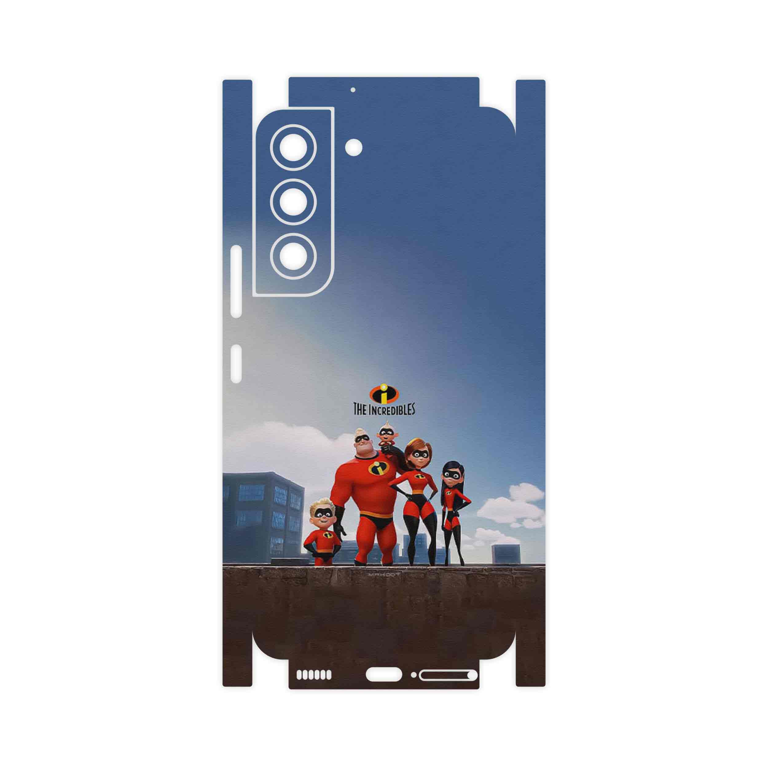 برچسب پوششی ماهوت مدل The Incredibles-FullSkin مناسب برای گوشی موبایل سامسونگ Galaxy S22 5G